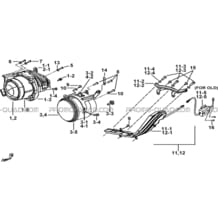 ECLAIRAGE AVANT pour Tgb Toutes les cylindrées Toutes les années BLADE 1000 2016