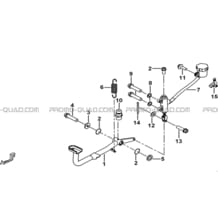 PEDALE DE FREIN pour Tgb Toutes les cylindrées Toutes les années BLADE 1000 2016