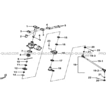 COLONNE DIRECTION EPS pour Tgb Toutes les cylindrées Toutes les années BLADE 1000 2016