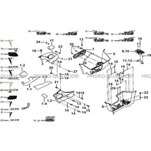 MARCHE-PIED pour Tgb Toutes les cylindrées Toutes les années BLADE 1000 2016