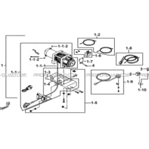 TREUIL (MODELE TGB-CO) (OPTION) pour Tgb Toutes les cylindrées Toutes les années BLADE 1000 2016