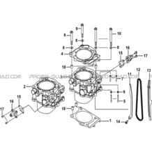 CYLINDRE pour Tgb Toutes les cylindrées Toutes les années BLADE 1000 LT