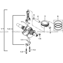 VILEBREQUIN pour Tgb Toutes les cylindrées Toutes les années BLADE 1000 LT