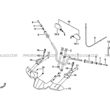 GUIDON pour Tgb Toutes les cylindrées Toutes les années BLADE 1000 LT