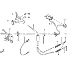 ENSEMBLE MAITRE CYLINDRE pour Tgb Toutes les cylindrées Toutes les années BLADE 1000 LT