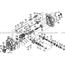 TRANSMISSION 1 pour Tgb Toutes les cylindrées Toutes les années BLADE 1000 LT EPS