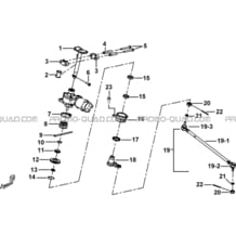 COLONNE DIRECTION EPS pour Tgb Toutes les cylindrées Toutes les années BLADE 1000 LT EPS