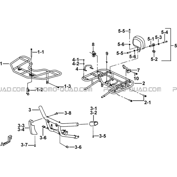 PORTE-BAGAGES   PARE CHOCS ACIER (OPTION)  Tgb  All years all cylinders  Original parts OEMPORTE-BAGAGES   PARE CHOCS ACIER (OPTION)  Tgb  All years all cylinders  Original parts OEM