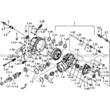 BLOCAGE DIFFERENTIEL AVANT pour Tgb Toutes les cylindrées Toutes les années BLADE 1000 LT EPS LUXE