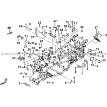 CHASSIS pour Tgb Toutes les cylindrées Toutes les années BLADE 1000 LT EPS LUXE