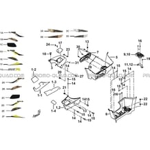 MARCHE-PIED pour Tgb Toutes les cylindrées Toutes les années BLADE 1000 LT EPS LUXE