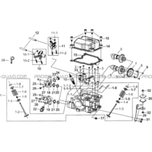 CULASSE pour Tgb Toutes les cylindrées Toutes les années BLADE 1000 LTX