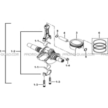 VILEBREQUIN pour Tgb Toutes les cylindrées Toutes les années BLADE 1000 LTX