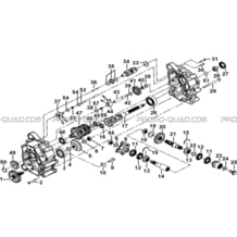 TRANSMISSION 1 pour Tgb Toutes les cylindrées Toutes les années BLADE 1000 LTX