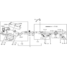 ENSEMBLE ECHAPPEMENT pour Tgb Toutes les cylindrées Toutes les années BLADE 1000 LTX