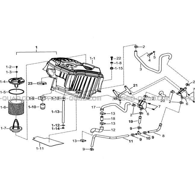 ENSEMBLE FILTRE A AIR  Tgb  All years all cylinders  Original parts OEMENSEMBLE FILTRE A AIR  Tgb  All years all cylinders  Original parts OEM