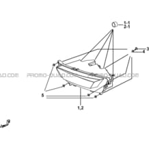 ECLAIRAGE AVANT (LED) pour Tgb Toutes les cylindrées Toutes les années BLADE 1000 LTX