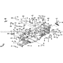 CHASSIS pour Tgb Toutes les cylindrées Toutes les années BLADE 1000 LTX