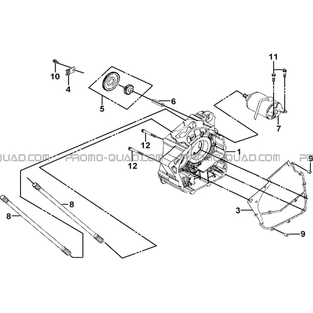 CARTER MOTEUR DROIT  Tgb  Toutes les années Toutes les cylindrées  pièces OEMCARTER MOTEUR DROIT  Tgb  Toutes les années Toutes les cylindrées  pièces OEM