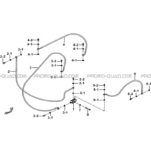 DISTRIBUTEUR FREINAGE ARRIERE (NO SERIE   551170) pour Tgb Toutes les cylindrées Toutes les années BLADE 250S LE E LIMITED ED