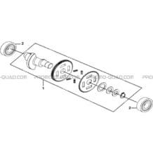 BALANCIER pour Tgb Toutes les cylindrées Toutes les années BLADE 325