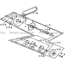 EMBRAYAGE pour Tgb all cylinders All years BLADE 325