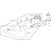 BOITIER AIR SECONDAIRE pour Tgb all cylinders All years BLADE 325