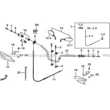 GUIDON pour Tgb Toutes les cylindrées Toutes les années BLADE 325