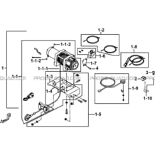 TREUIL (OPTION COME UP) pour Tgb Toutes les cylindrées Toutes les années BLADE 325