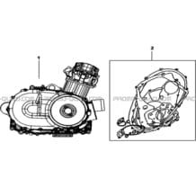 MOTEUR pour Tgb Toutes les cylindrées Toutes les années BLADE 400 425