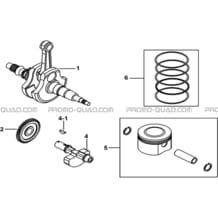 VILEBREQUIN pour Tgb Toutes les cylindrées Toutes les années BLADE 400 425