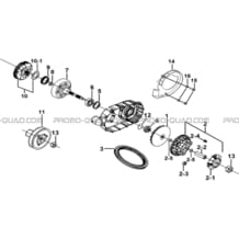 VARIATEUR pour Tgb all cylinders All years BLADE 400 425