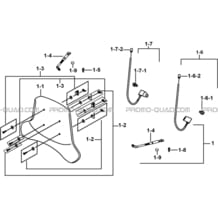 PARE BRISE (OPTION) pour Tgb Toutes les cylindrées Toutes les années BLADE 400 425