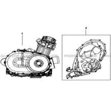 MOTEUR pour Tgb Toutes les cylindrées Toutes les années BLADE 425 IRS