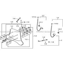 PARE-BRISE (OPTION) pour Tgb Toutes les cylindrées Toutes les années BLADE 425 IRS