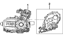 MOTEUR pour Tgb all cylinders All years BLADE 470 SL