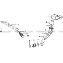 SYSTEME ADMISSION pour Tgb Toutes les cylindrées Toutes les années BLADE 470 SL