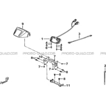 COMPTEUR pour Tgb Toutes les cylindrées Toutes les années BLADE 470 SL