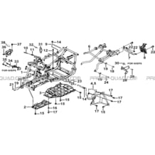 CHASSIS pour Tgb Toutes les cylindrées Toutes les années BLADE 470 SL