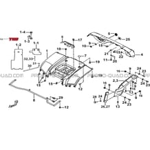 CARROSSERIE ARRIERE pour Tgb Toutes les cylindrées Toutes les années BLADE 470 SL