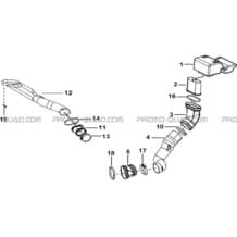 SYSTEME ADMISSION pour Tgb Toutes les cylindrées Toutes les années BLADE 500 SL 4X4 2016