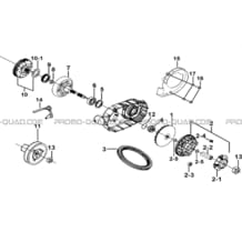 VARIATEUR pour Tgb Toutes les cylindrées Toutes les années BLADE 500 SL 4X4 2016