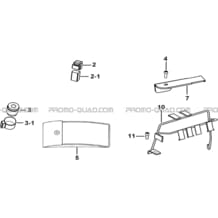 SUPPORTS pour Tgb Toutes les cylindrées Toutes les années BLADE 500 SL 4X4 2016