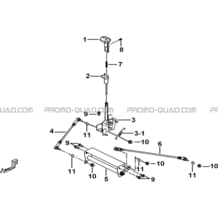 LEVIER DE VITESSES pour Tgb Toutes les cylindrées Toutes les années BLADE 500 SL 4X4 2016