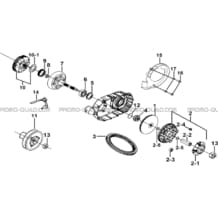 VARIATEUR pour Tgb all cylinders All years BLADE 500 SL EFI