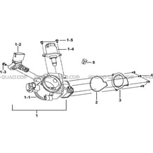 DEBITMETRE pour Tgb all cylinders All years BLADE 525 SE-FI 2012 SL-FI 2014