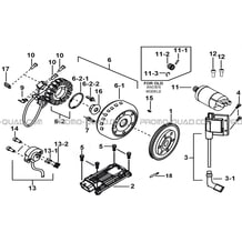 SYSTEME ELECTRIQUE 1 pour Tgb all cylinders All years BLADE 525 SE-FI 2012 SL-FI 2014