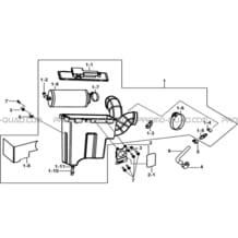 ENSEMBLE FILTRE A AIR pour Tgb all cylinders All years BLADE 525 SE-FI 2012 SL-FI 2014