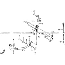 PEDALE DE FREIN pour Tgb all cylinders All years BLADE 525 SE-FI 2012 SL-FI 2014