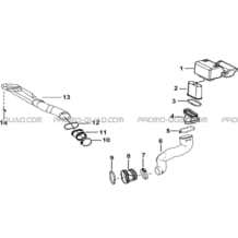 SYSTEME ADMISSION pour Tgb Toutes les cylindrées Toutes les années BLADE 525 SE-FI 4X4 2016